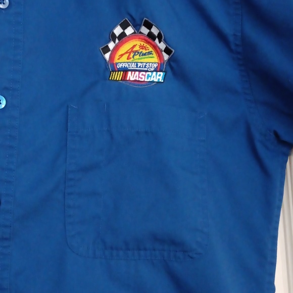 Authentic Sunoco/NASCAR round logo employee shirt - Picture 3 of 5